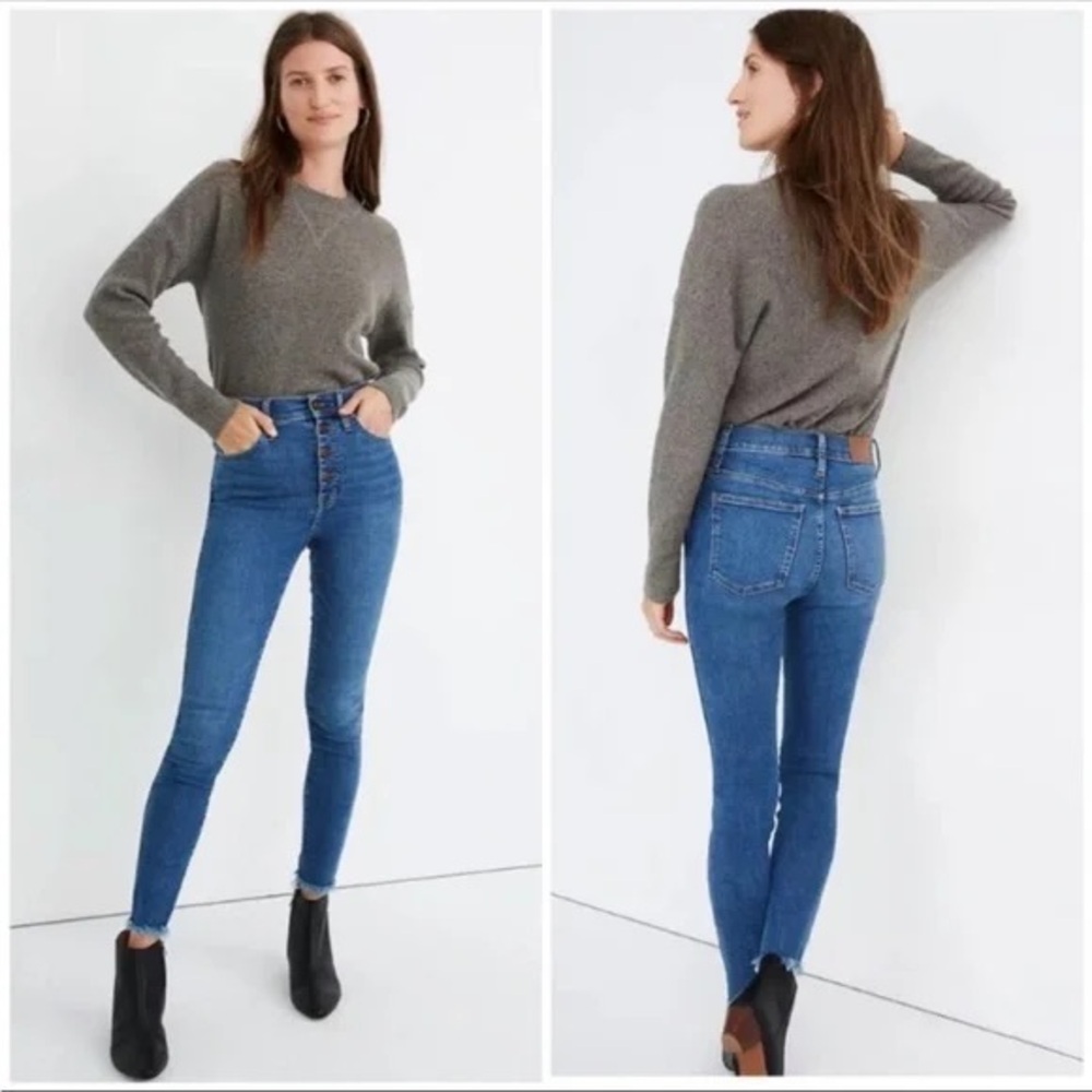 Madewell High Rise Skinny Jeans